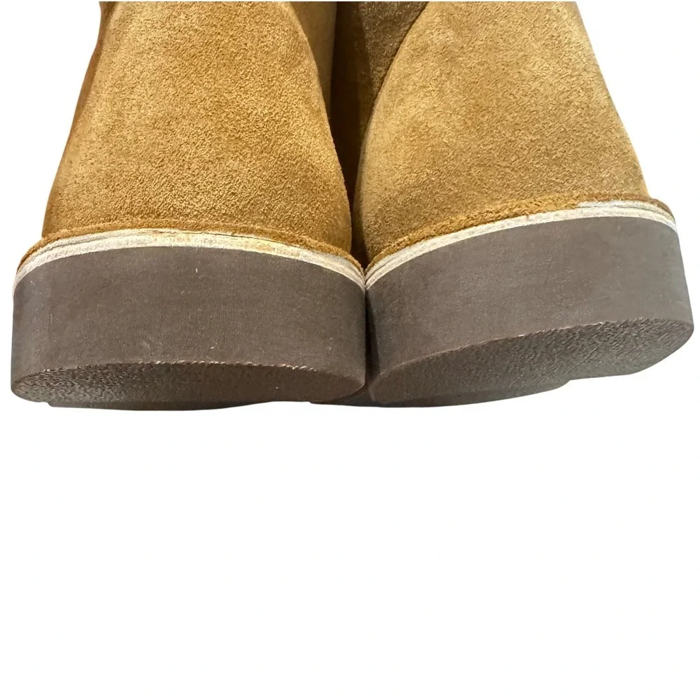 Clarks Bushacre 2 Chukka Boots Mens 15 Tan Suede Ankle Lace Up Shoes‎ NWOB